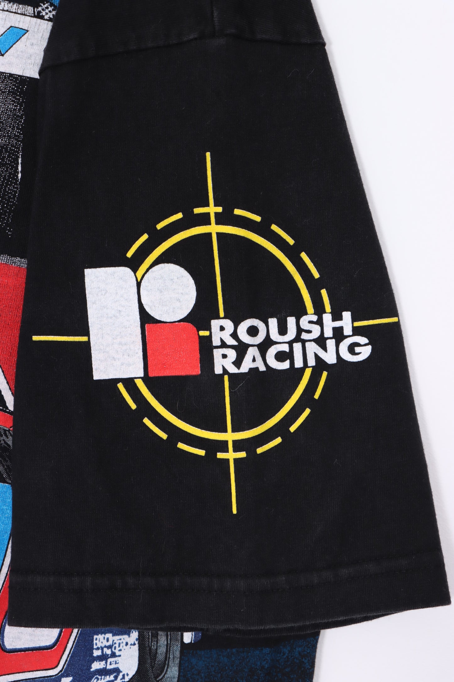 NASCAR 1995 Mark Martin 'Sharp Shooter' All Over T-Shirt USA Made (L)
