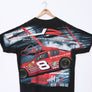 NASCAR Dale Earnhardt Jr 2004 "Game Face" All Over T-Shirt (L)