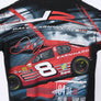 NASCAR Dale Earnhardt Jr 2004 "Game Face" All Over T-Shirt (L)