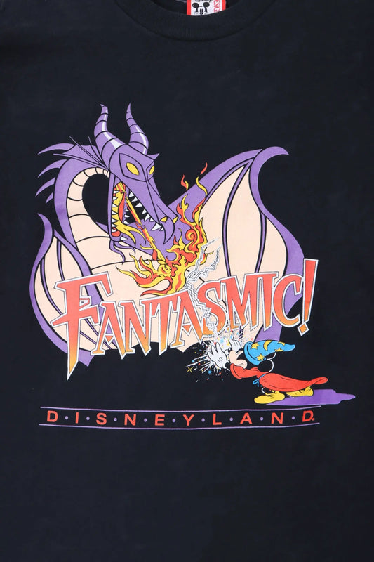 DISNEY Fantasia "Fantasmic" Dragon Single Stitch T-Shirt USA Made (L) Vintage Sole Melbourne