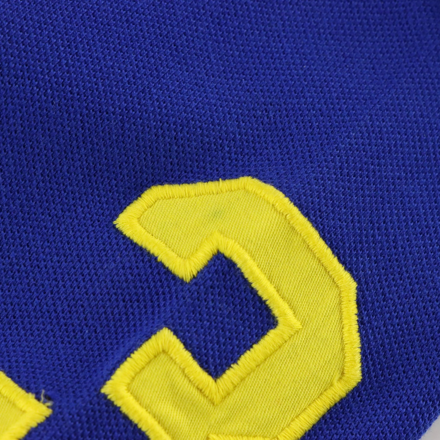 Vintage POLO RALPH LAUREN 'Classic Fit' Blue & Yellow Embroidered Big Pony Polo Shirt (XS) ***COCO Vintage Sole Melbourne