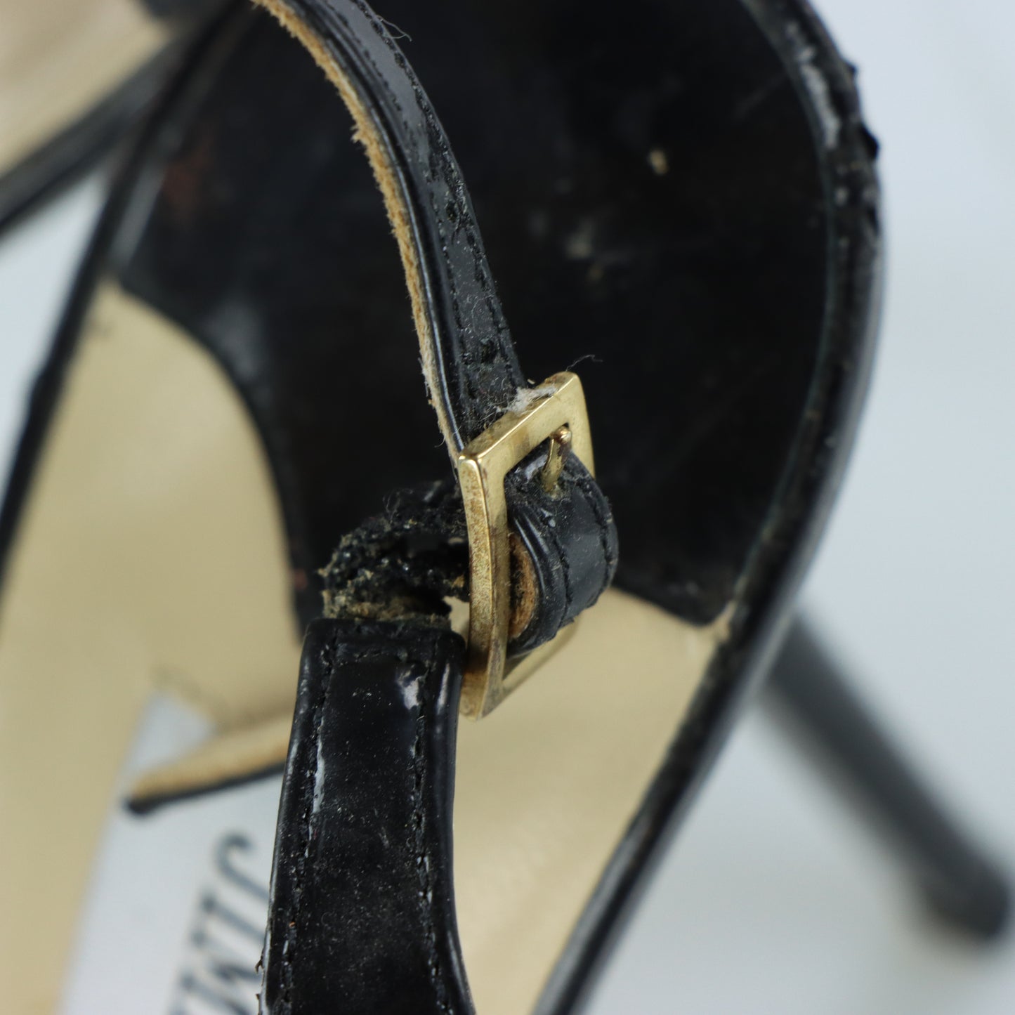 JIMMY CHOO Lace Peep-Toe Italy Made Pump Heels (37)