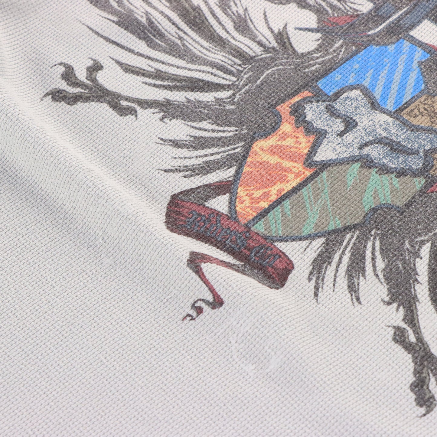 Vintage FOX Racing Y2K Waffle Thermal Long Sleeve T-Shirt (M-L) *Aubs Vintage Sole Melbourne