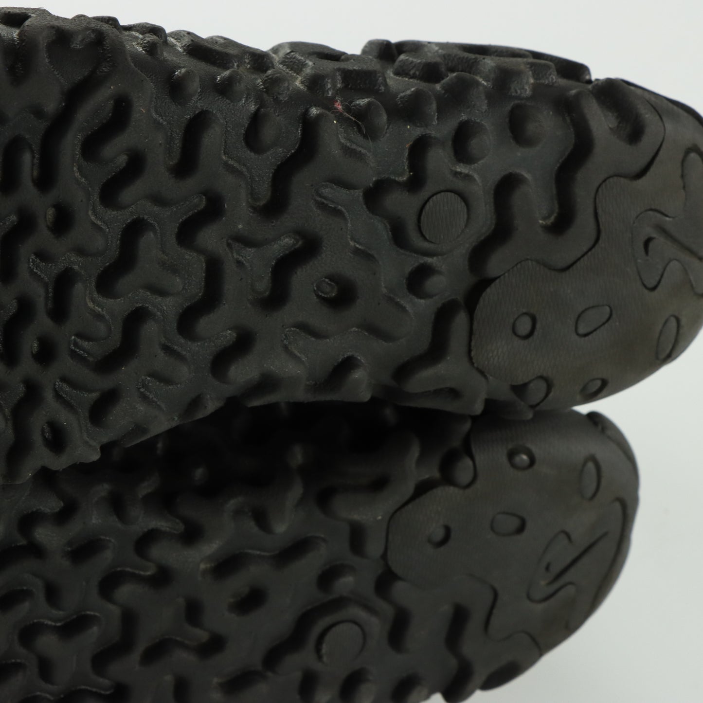 NIKE ISPA OverReact Black Swoosh Sandal Shoes (12) *Aubany