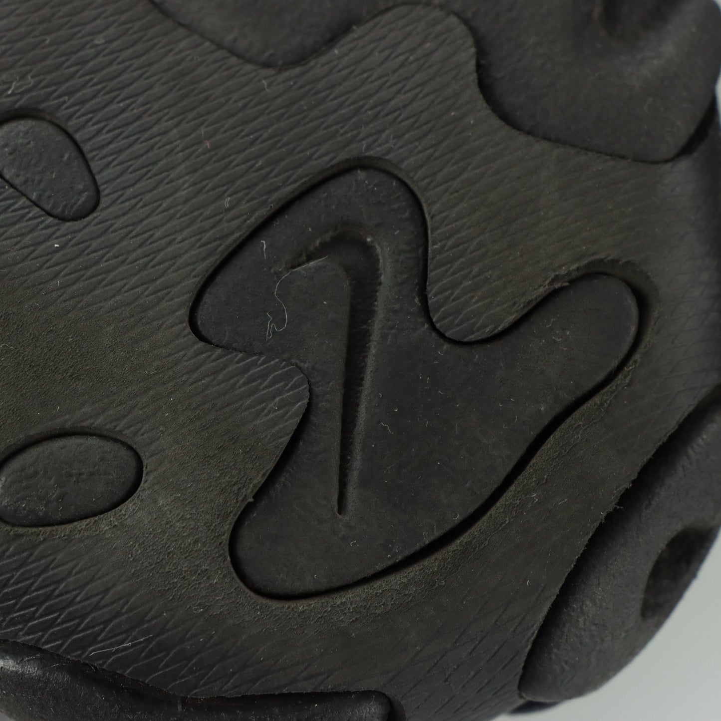 NIKE ISPA OverReact Black Swoosh Sandal Shoes (12) *Aubany