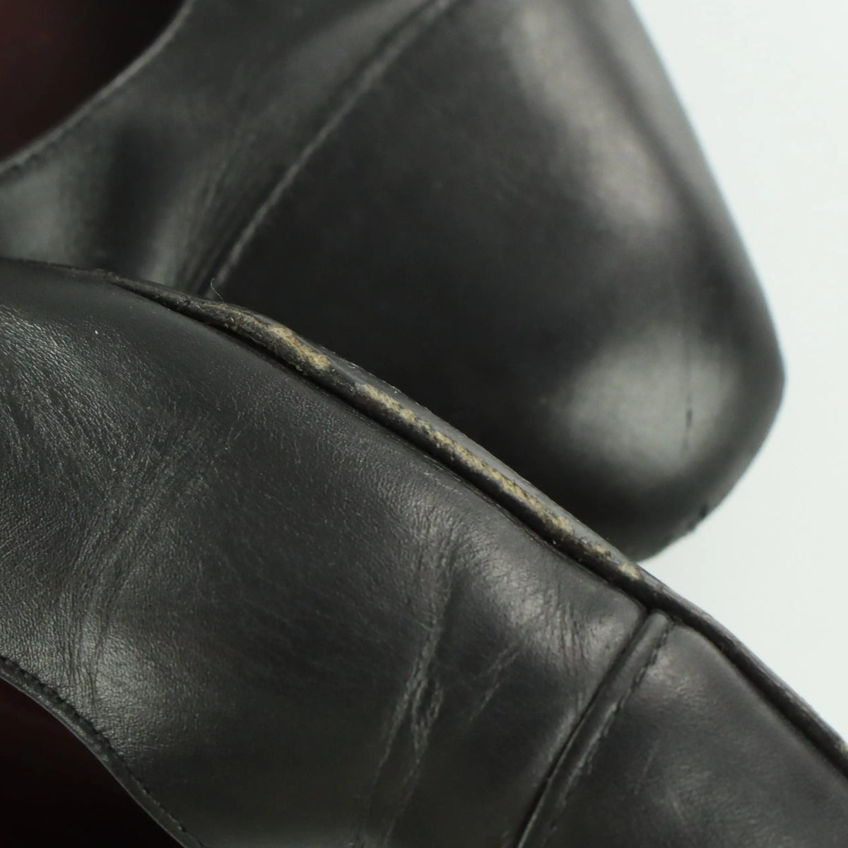 CHANEL Black & Gold 'CC' Logo Classic Ballet Flats (36.5) Vintage Sole Melbourne