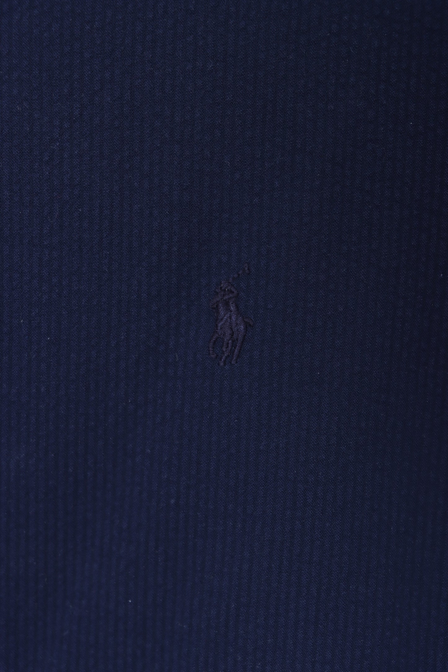 RALPH LAUREN 'Untucked Fit' Navy Short Sleeve Shirt (XL)