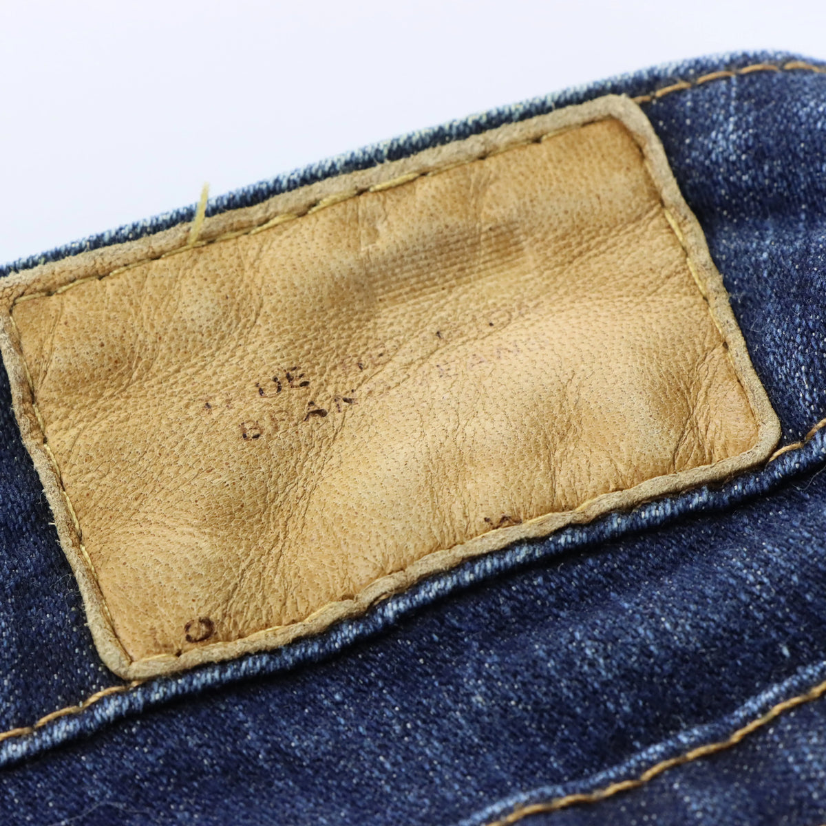 Vintage TRUE RELIGION Dark Wash Blue Denim USA Made Y2K Low Rise Jeans (30) ***COCO Vintage Sole Melbourne
