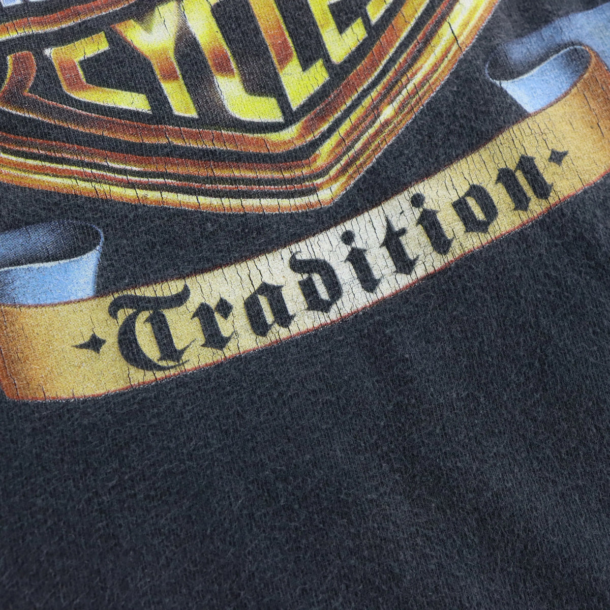 Vintage HARLEY DAVIDSON "Passion Freedom Tradition" Cement City Michigan Faded Tee (L) ***COCO Vintage Sole Melbourne