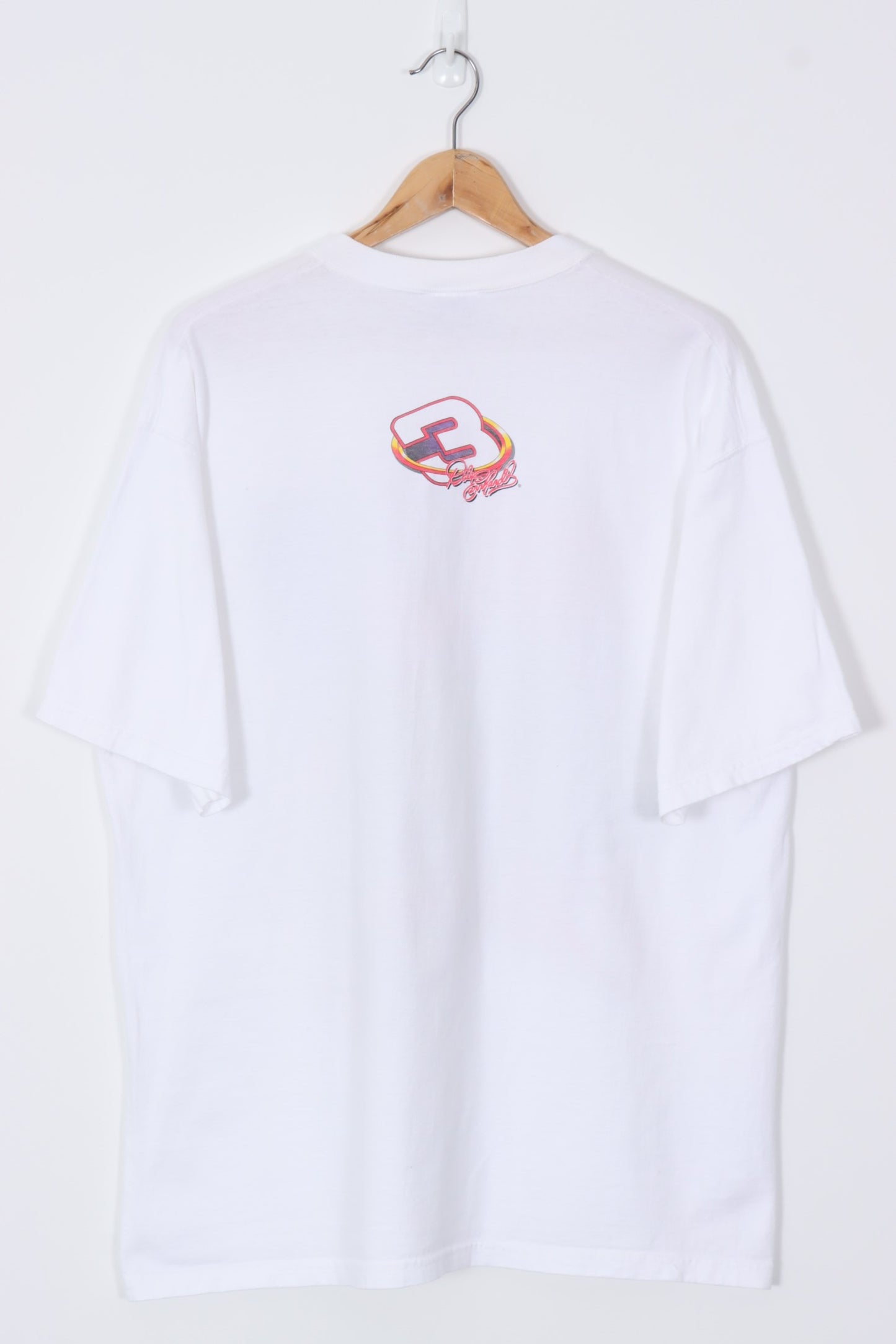1997 Vintage NASCAR Colourful Dale Earnhardt Car Racing Tee (XL)