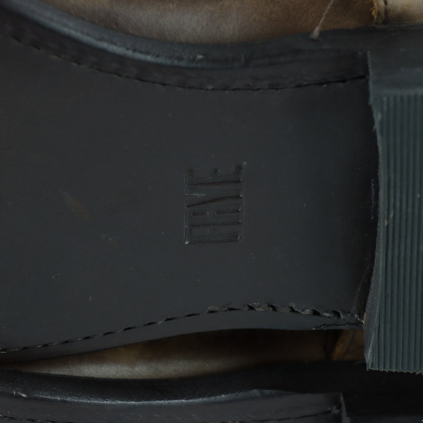 FRYE 'Wyatt' Harness Brown Motorcycle Ankle Boots (7-7.5)