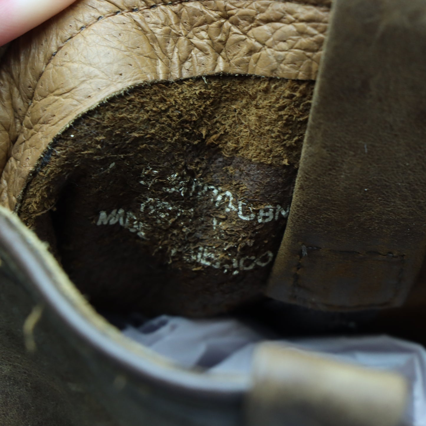 FRYE 'Wyatt' Harness Brown Motorcycle Ankle Boots (7-7.5)