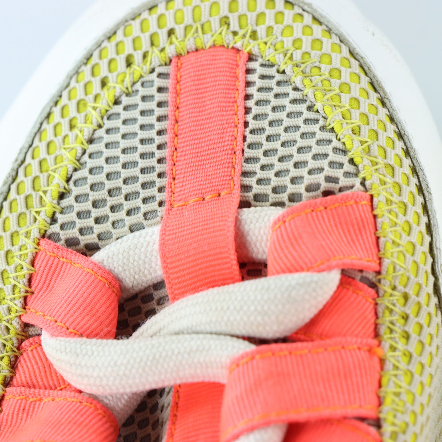 PIERRE HARDY 'Trek Comet' Fluro Mesh Sneakers (39)