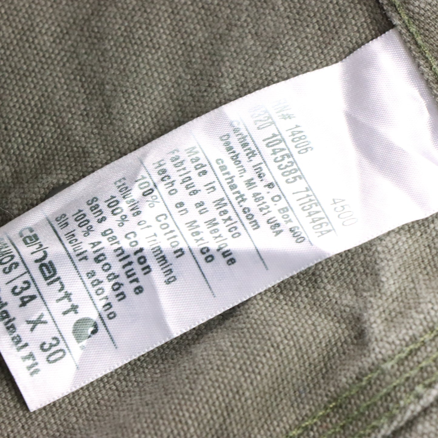 Vintage CARHARTT B136 MOS 'Loose Original Fit' Carpenter Pants (34 X 30) *Aubs Vintage Sole Melbourne