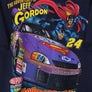 SUPERMAN x NASCAR Jeff Gordon 24 Raw Edge T-Shirt (M-L)