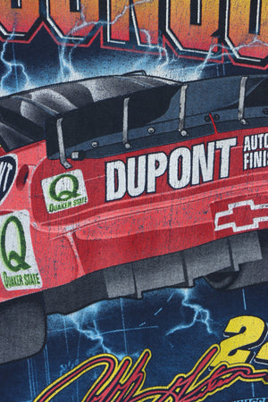 NASCAR Jeff Gordon #24 Dominate & Conquer Front Back T-Shirt (L)