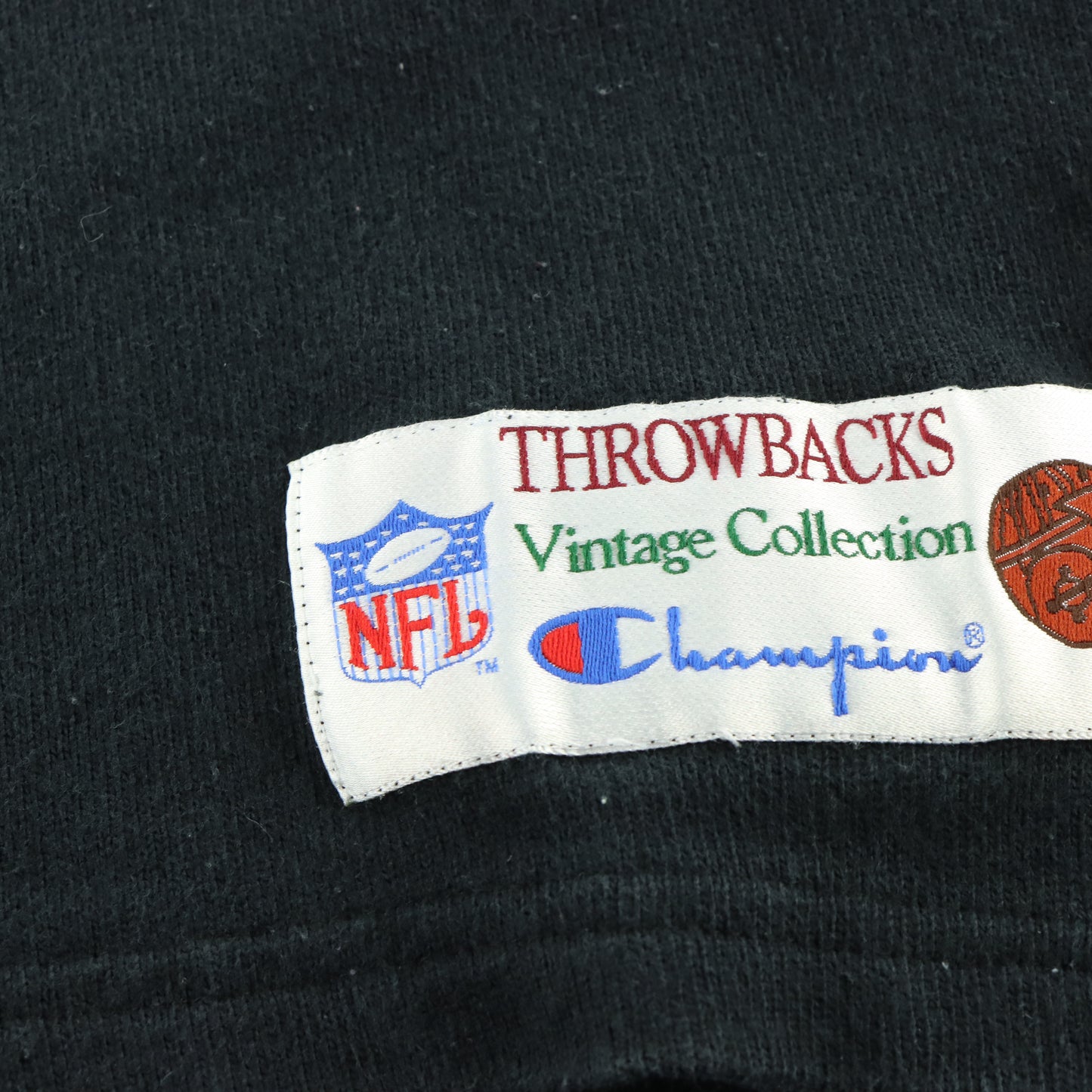 CHAMPION 'USA Made' NFL Pittsburgh Steelers Vintage Collection Knit Sweatshirt (L)