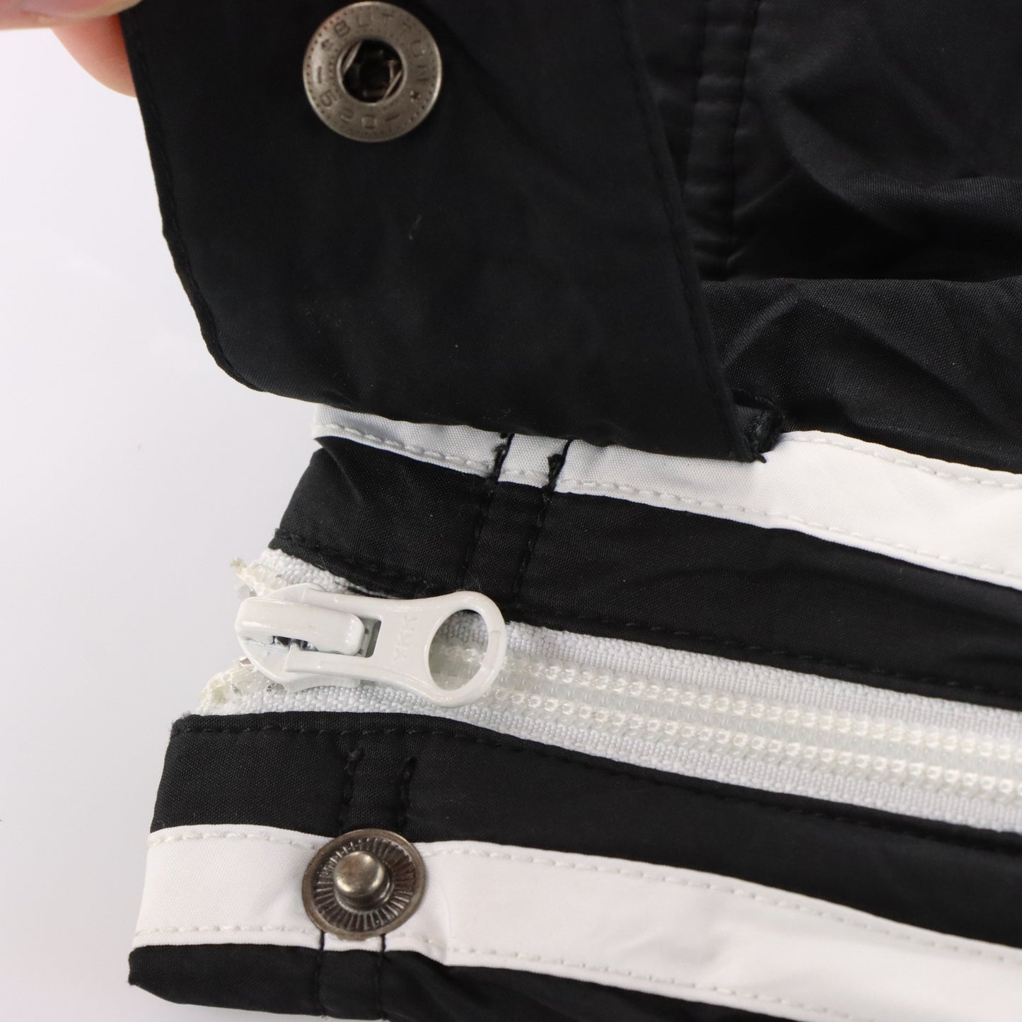 Vintage ADIDAS Black & White Track Pants (S) *Aubs Vintage Sole Melbourne