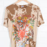 ED HARDY Skull & Dragon Tie-Dye All Over Y2K T-Shirt USA Made (S-M)
