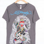 ED HARDY NYC Skull Eagle & Snake Y2K T-Shirt USA Made (S-M)