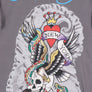ED HARDY NYC Skull Eagle & Snake Y2K T-Shirt USA Made (S-M)