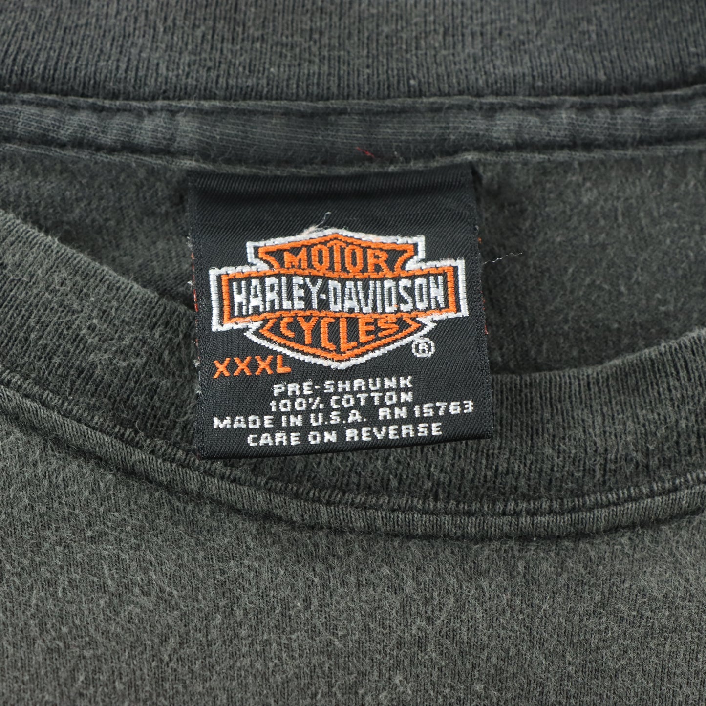 HARLEY DAVIDSON "Beach Rally 2001" USA Made Double Sided T-Shirt (XXXL)