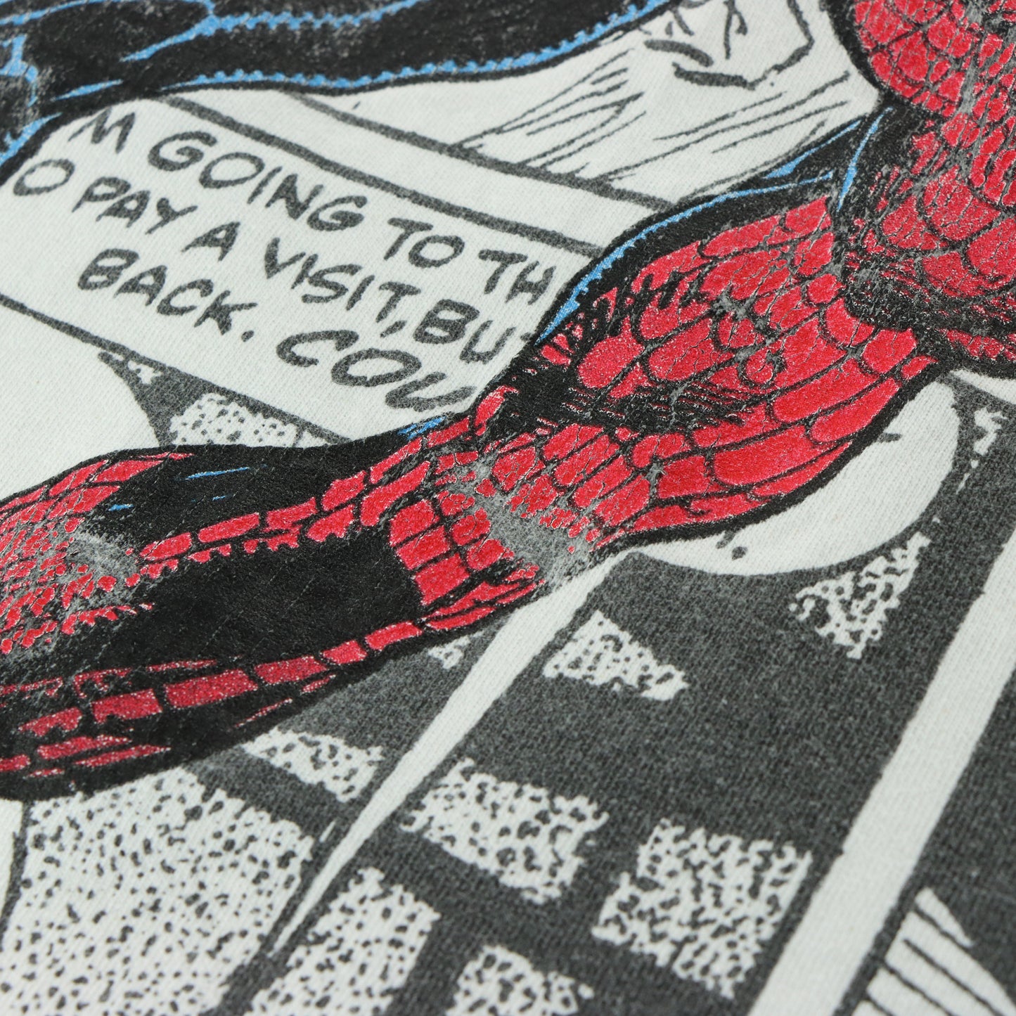 Vintage Spider Man 1992 Marvel Comic Book All Over Print Single Stitch T-Shirt USA Made (XL)