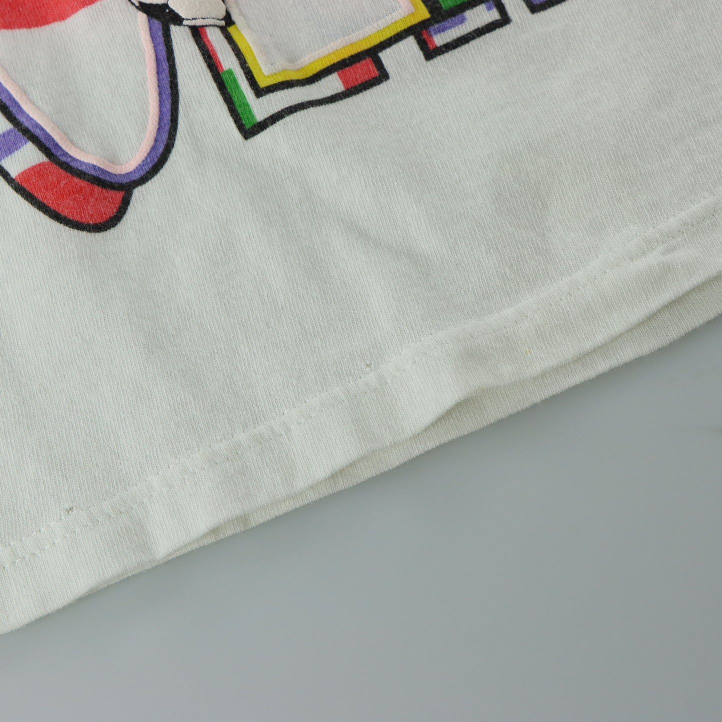 'World Cup USA 94' Germany Puffy Spell Out Graphic USA Made APEX ONE Vintage Soccer T-Shirt (L TALL)