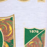 Oregon Ducks 1991 Paisley Shield Spell Out Ringer Sweatshirt USA Made (S-M)