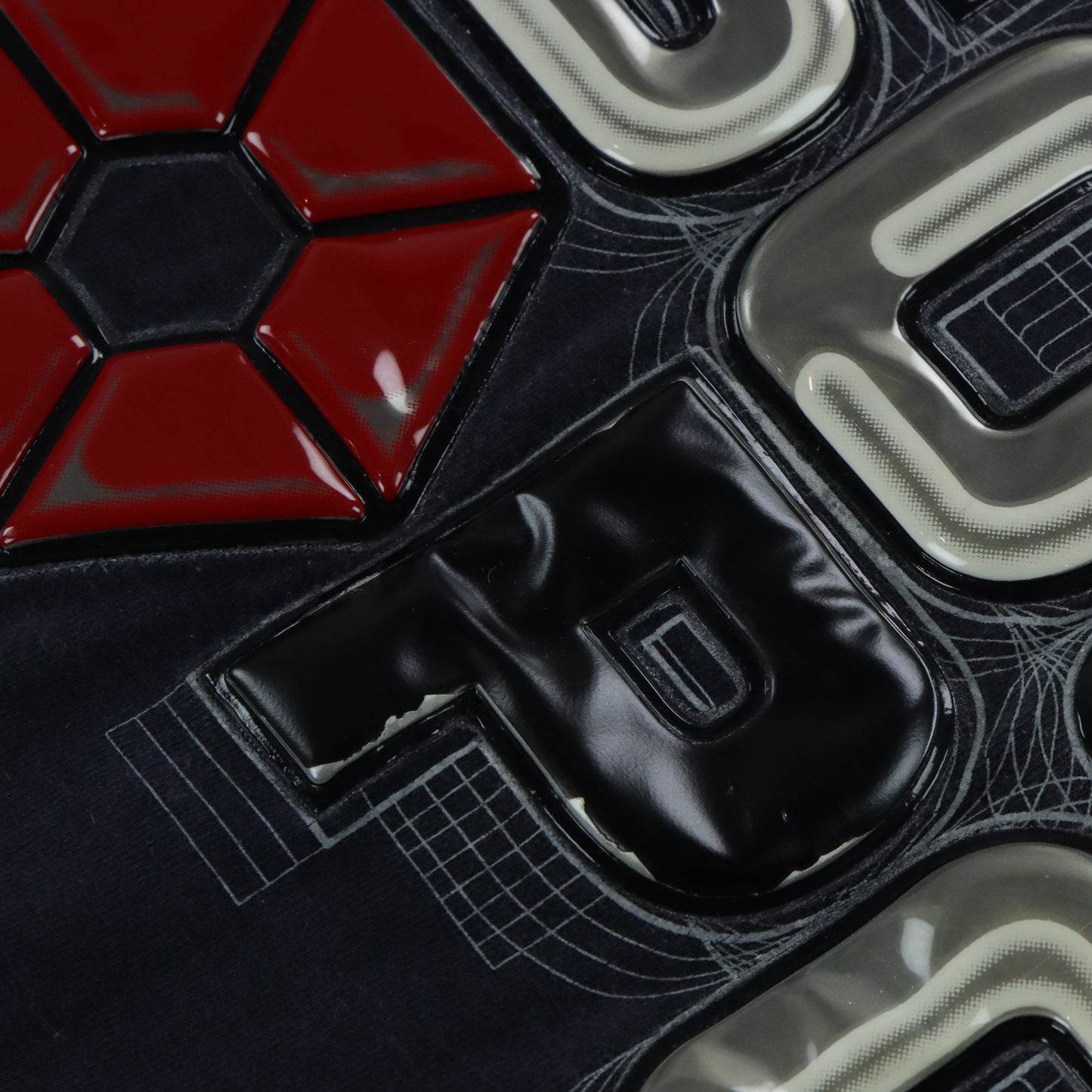 SOUTHPOLE Y2K Bubble Graphic Spell Out Logo T-Shirt (XL)