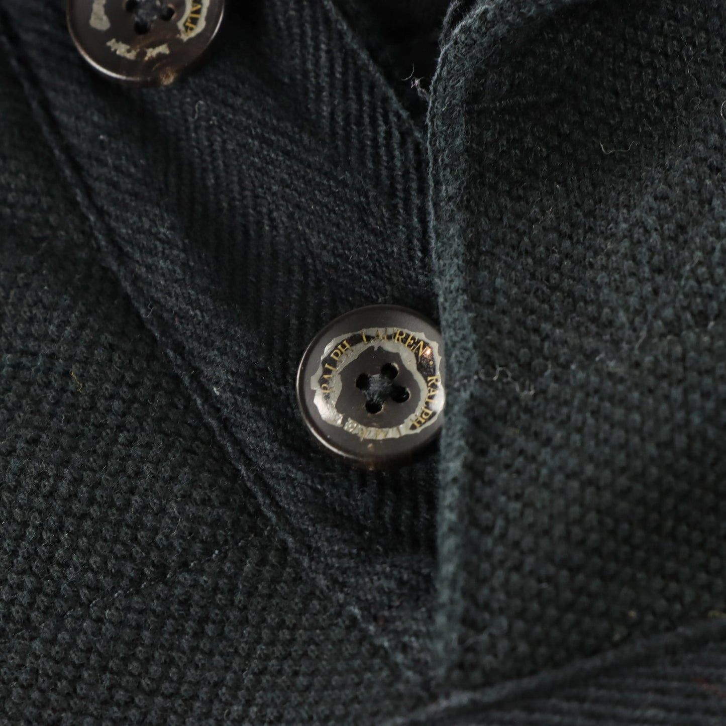 RALPH LAUREN POLO Custom Fit 'Snow Challenge' Patch Black Rugby Jumper (S) Vintage Sole Melbourne