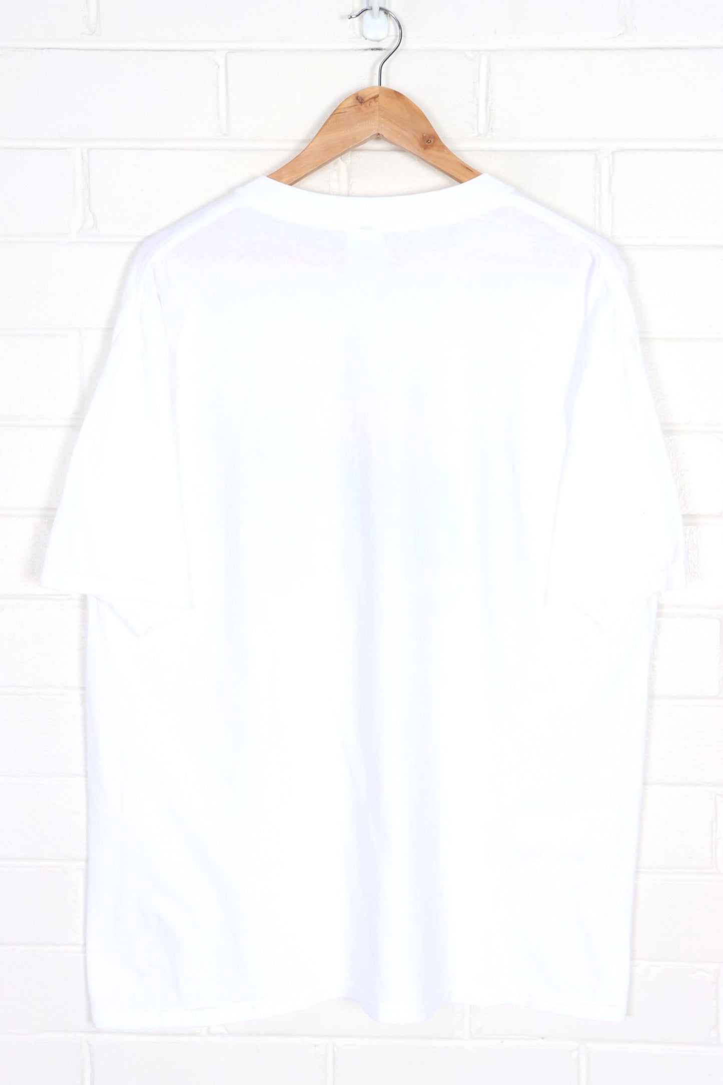 Miller Lite Beer Big Logo White T-Shirt (XL)