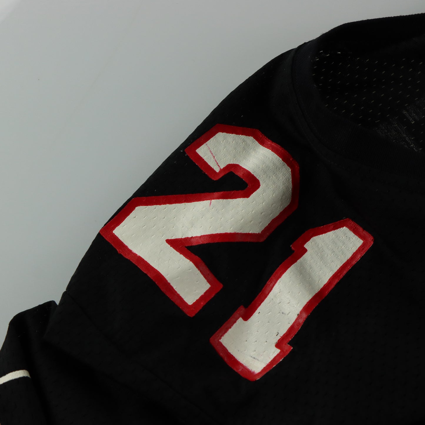CHAMPION Atlanta Falcons Deion Sanders USA Made Mesh Football Jersey (S)