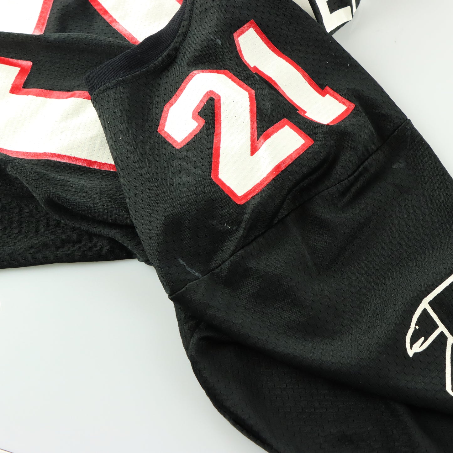 CHAMPION Atlanta Falcons Deion Sanders USA Made Mesh Football Jersey (S)