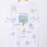 1998 VINTAGE 'Seize the Daisies' USA Made Nature White Tee (XL)