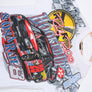 NASCAR Ricky Rudd #28 'Hooked Up' All Over Car Racing Tee (XL-XXL)