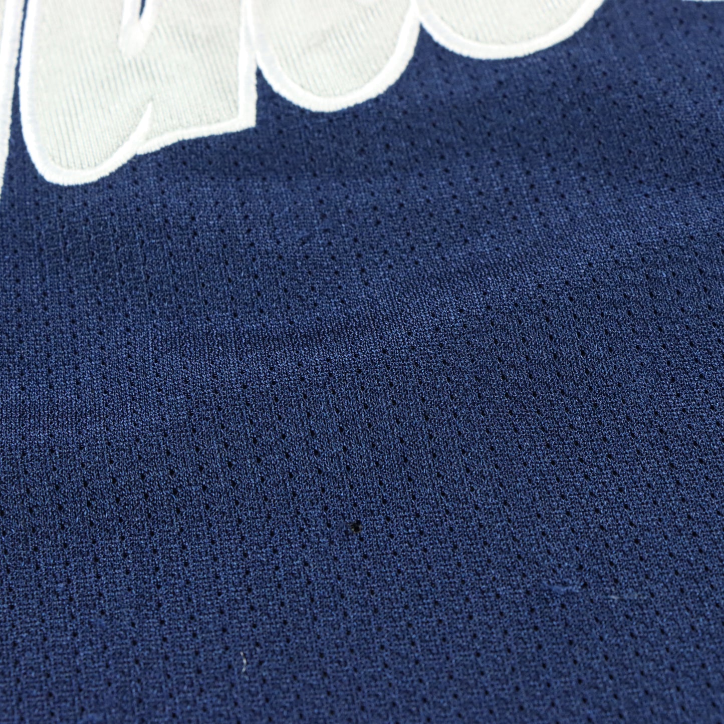 New York Yankees LEE SPORT Blue & Silver Embroidered Logo Patch Baseball Jersey (XL-XXL)