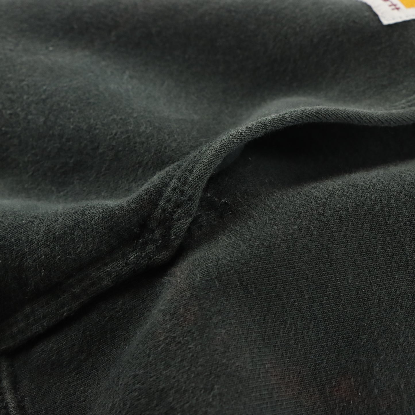 CARHARTT 'Rain Defender' Original Fit Black Zip Up Hoodie Sweatshirt (XL)