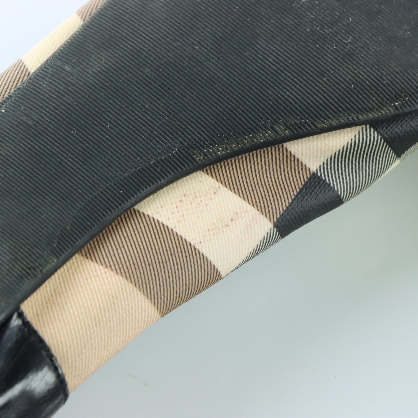 BURBERRY Patent Leather Ballet Flats (8.5)
