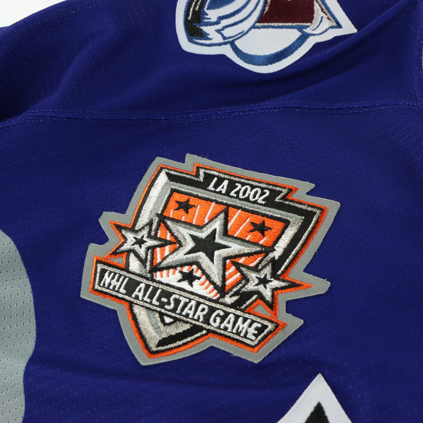 Colorado Avalanche CCM NHL Rob Blake LA 2002 All-Star Game Canadian Made Jersey (L)