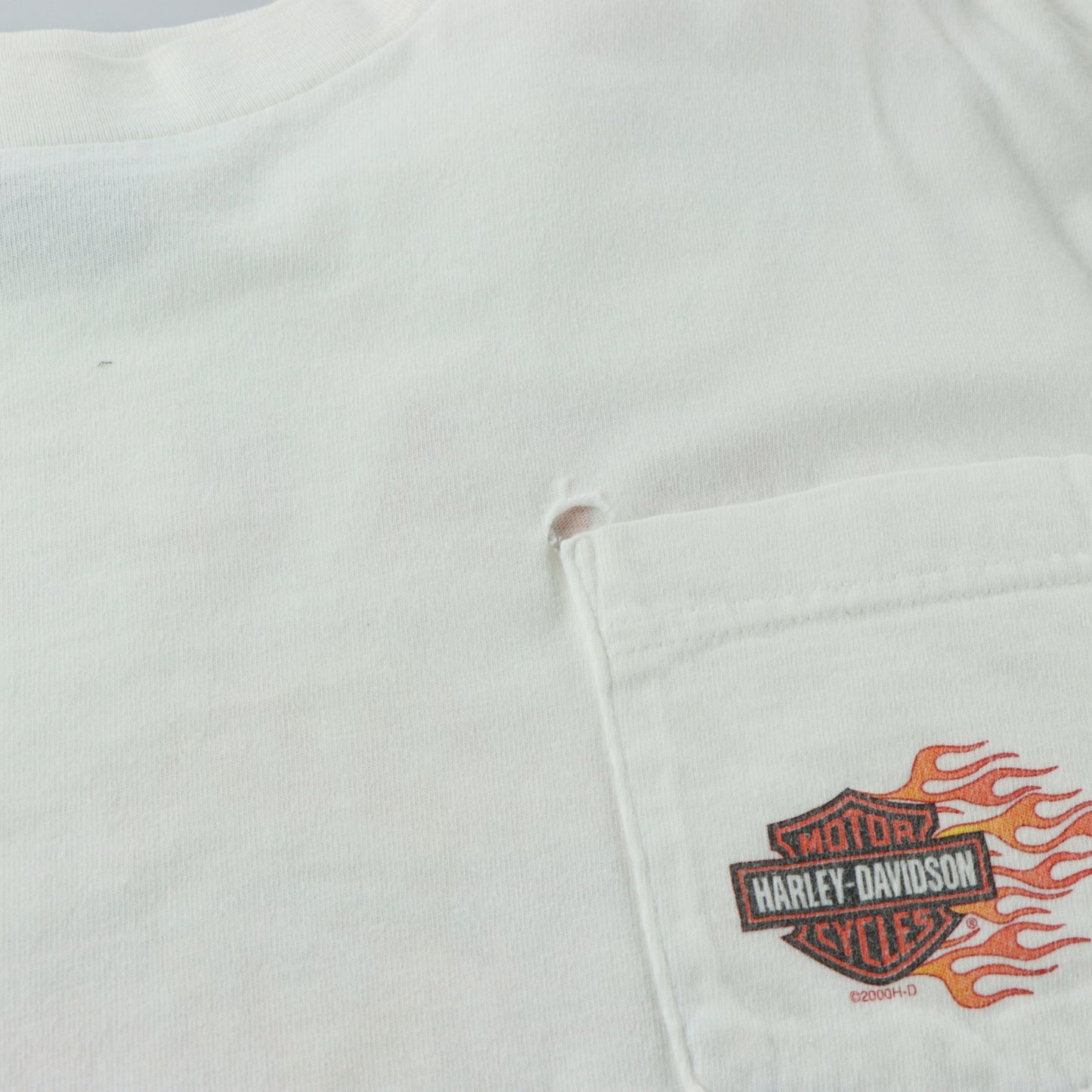 HARLEY DAVIDSON Santa Barbara Flame Graphic Long Sleeve T-Shirt (XL)