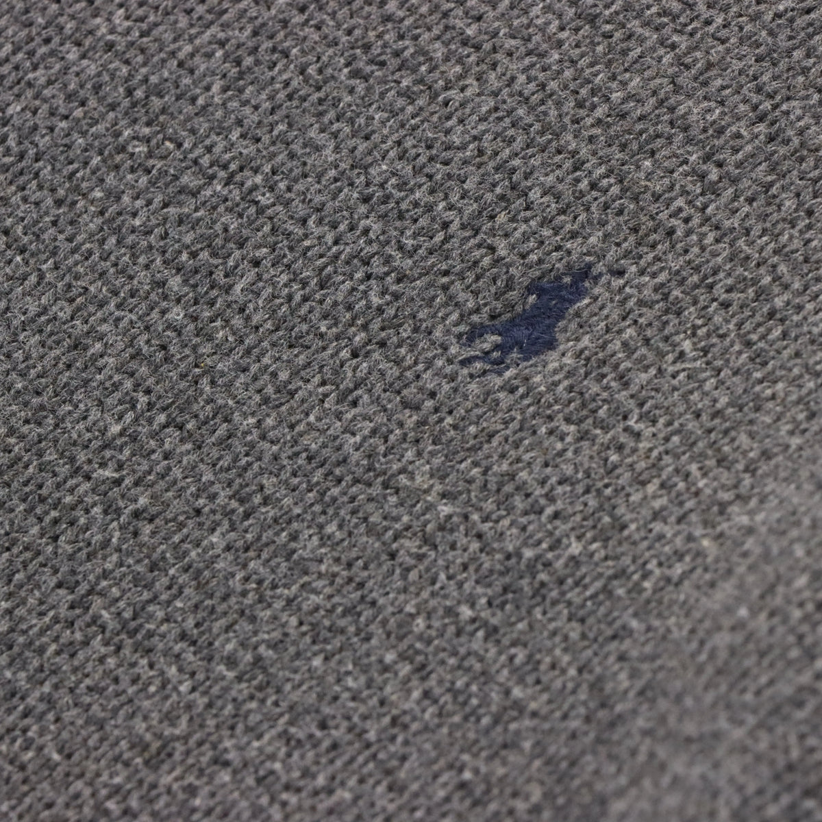 Vintage POLO RALPH LAUREN Embroidered Grey Knit Sweater *Aubs Vintage Sole Melbourne