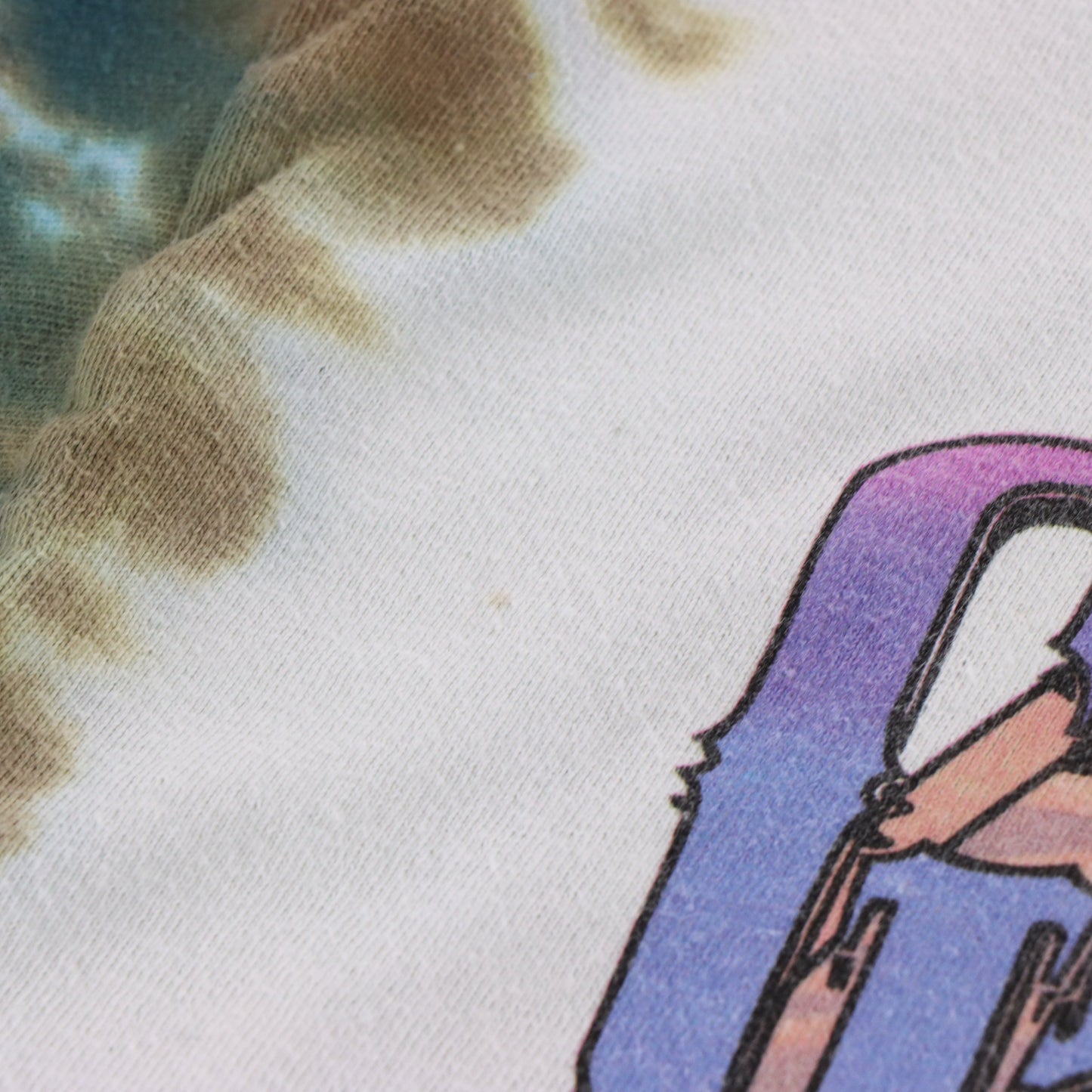 Vintage GRATEFUL DEAD X LIQUID BLUE Tie Dye Blue Long Sleeve T-Shirt *Aubs Vintage Sole Melbourne