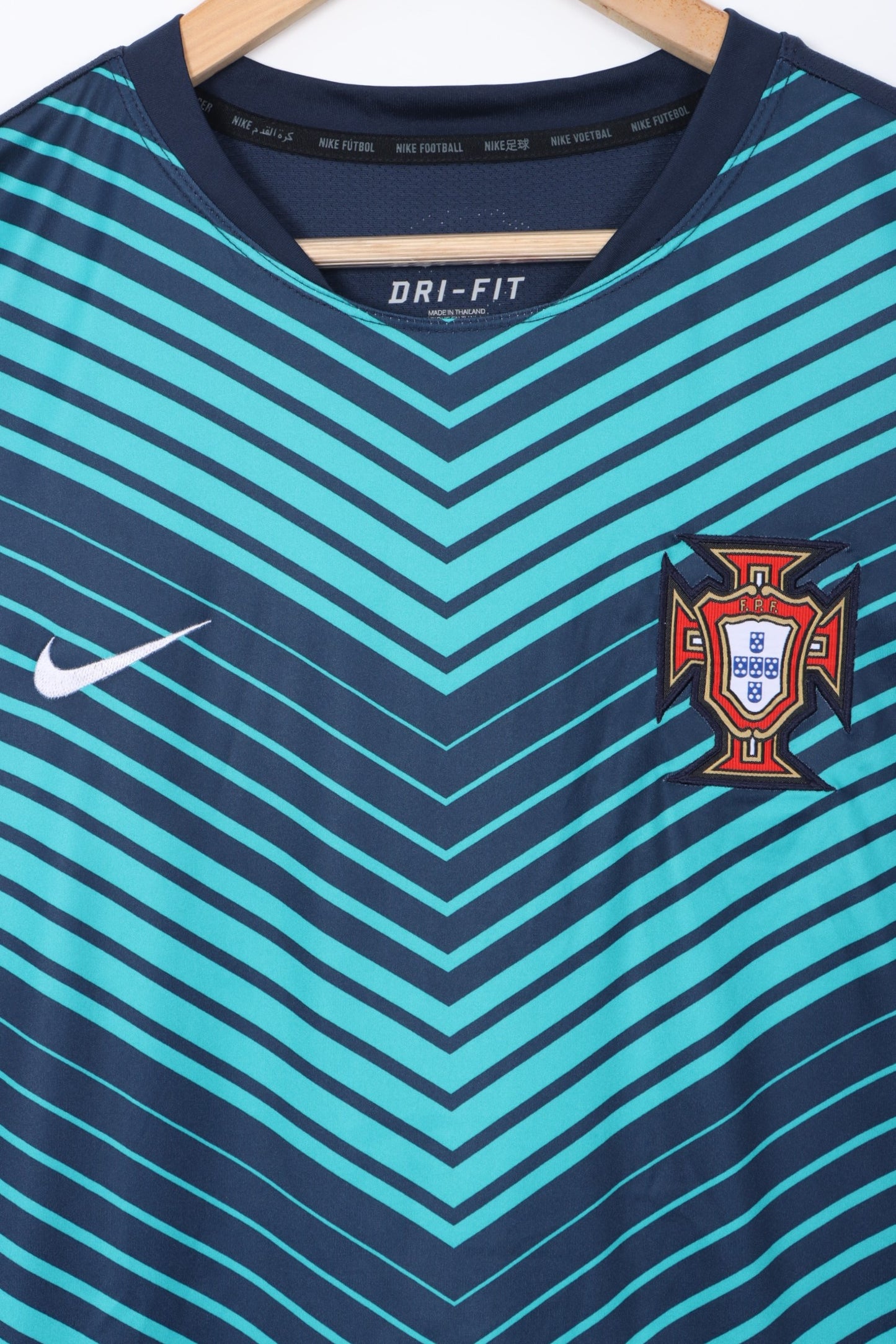 Portugal 2014/2015 NIKE Pre-Match Training Soccer Jersey (XXL)