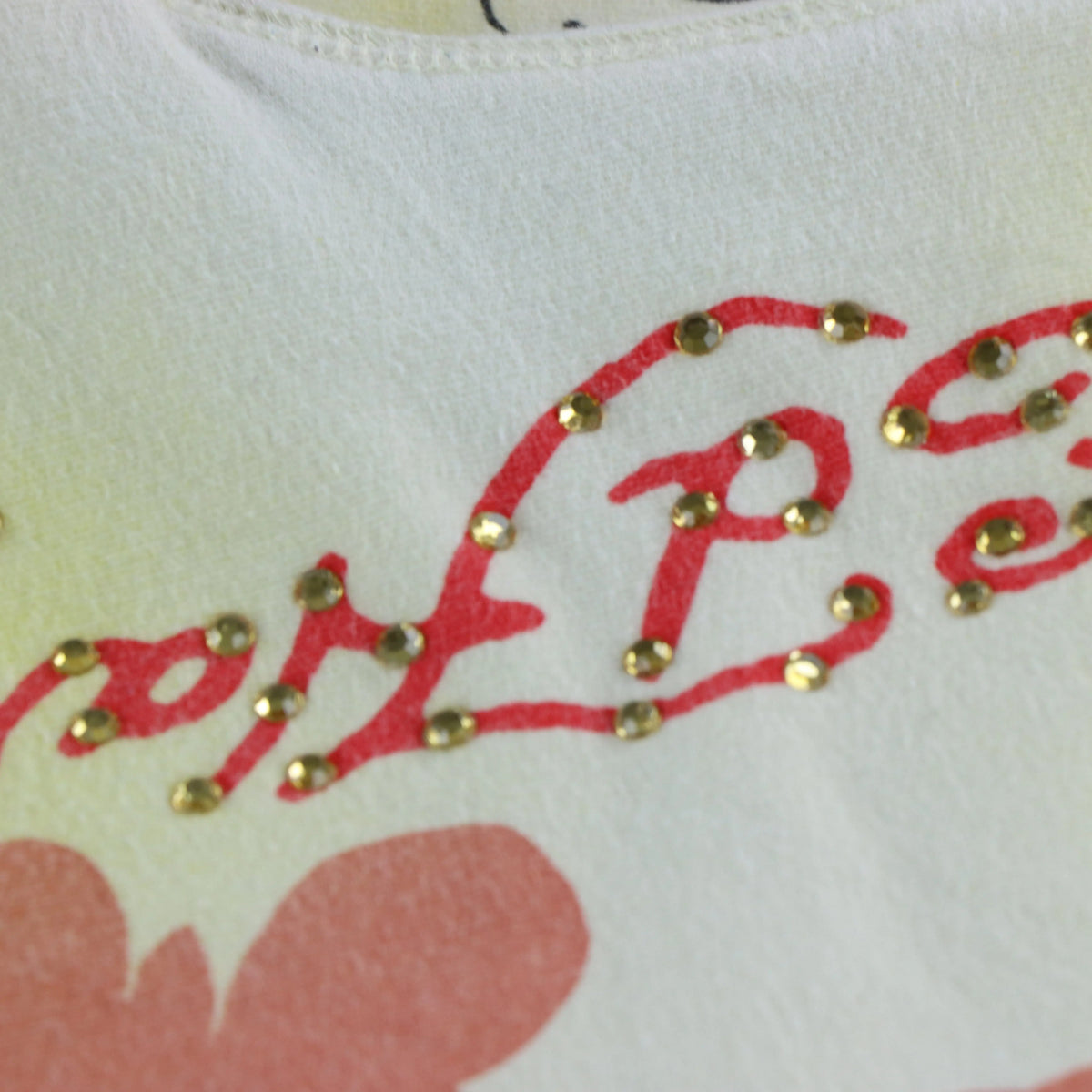 Vintage ED HARDY Y2K Rhinestone Hooded Sweatshirt *Aubs Vintage Sole Melbourne