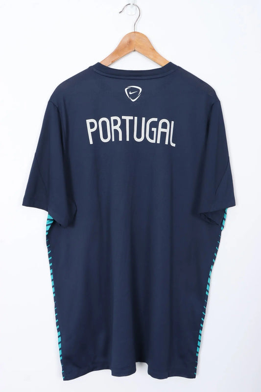 Portugal 2014/2015 NIKE Pre-Match Training Soccer Jersey (XXL) Vintage Sole Melbourne