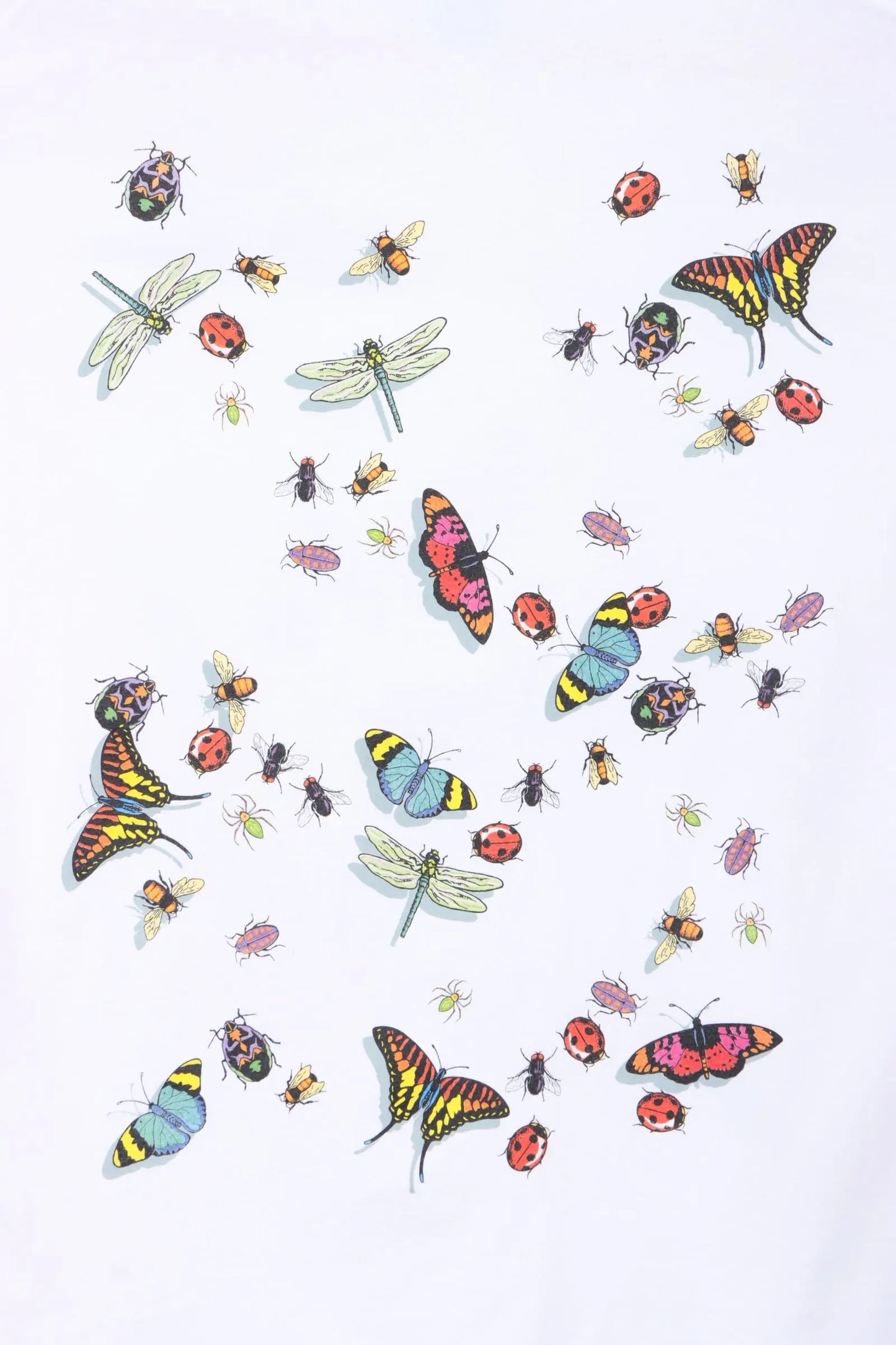 Dan Gilbert 90s All Over Insects Bugs Single Stitch T-Shirt USA Made (XL) Vintage Sole Melbourne