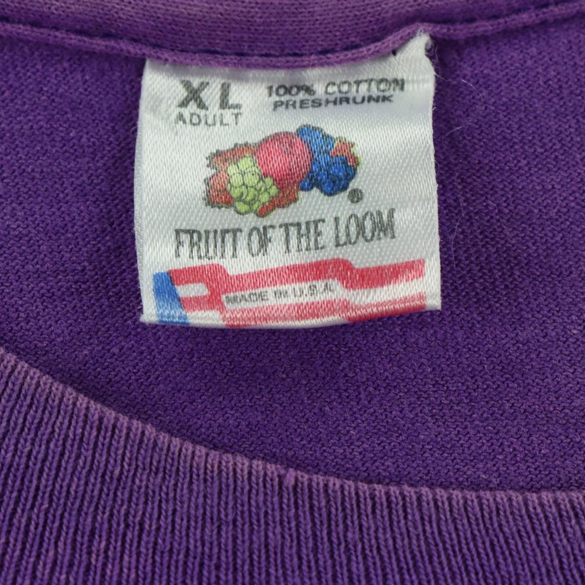 George Clinton P-Funk All-Stars Tour 1993 Single Stitch Purple Tee USA Made (XL) - Vintage Sole Melbourne