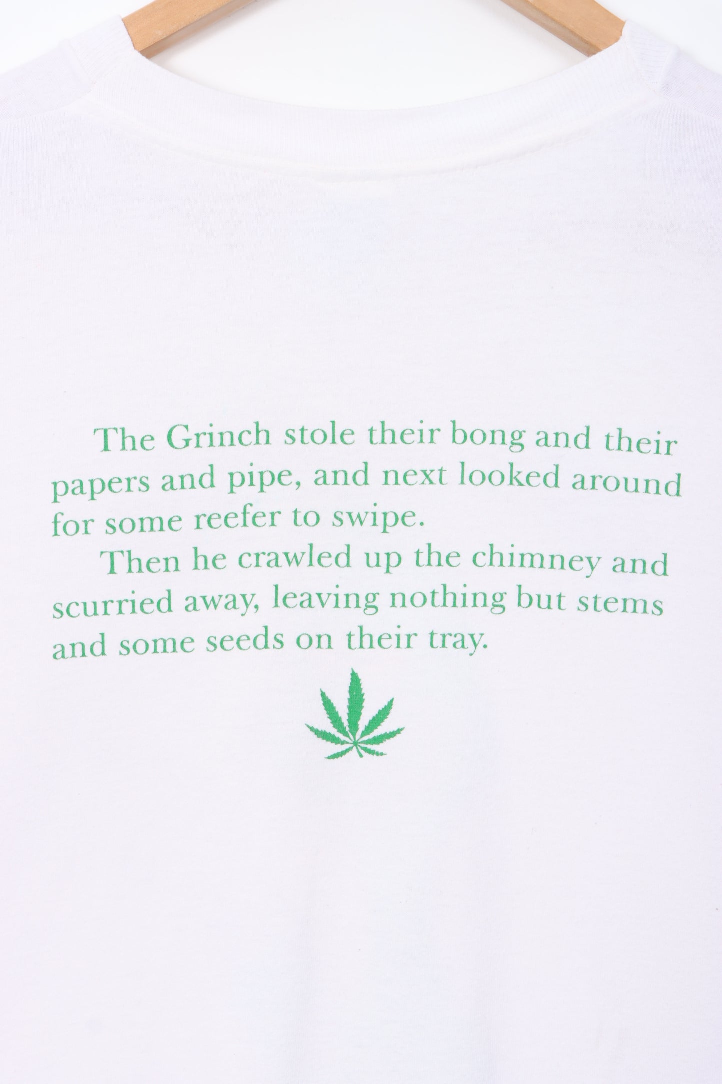 Ann Arbor Hash Bash 1998 Dr Seuss Grinch Single Stitch T-Shirt (XL)