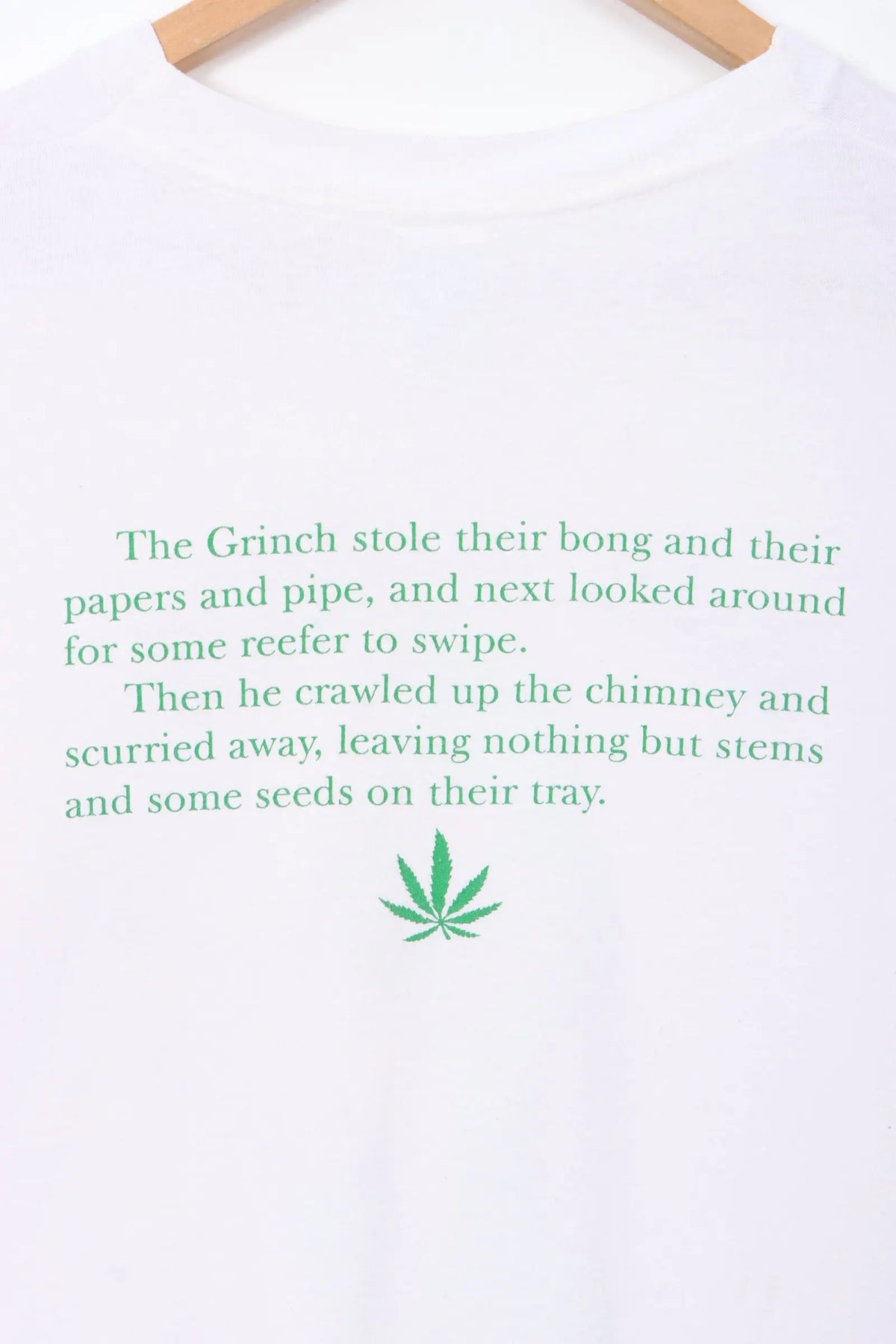 Ann Arbor Hash Bash 1998 Dr Seuss Grinch Single Stitch T-Shirt (XL) Vintage Sole Melbourne